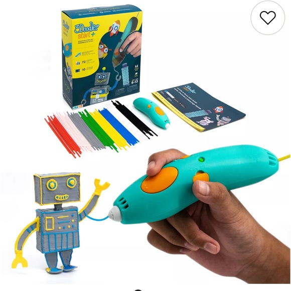 3Doodler Start+ Essentials Pen Set + Additional Supplies & Case - Picture 6 of 7